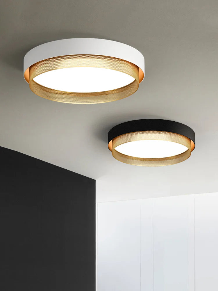 Ceiling lamp bedroom modern minimalist atmosphere home creative room lamp minimalist Nordic light luxury study ceiling lamp