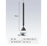 Lamp Long Pole Designer for Kitchen Island Small Single Head Hanging Lamp for Dining Room Bar Macaron Lamp LED