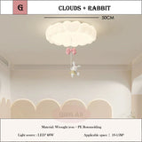 Modern Cloud LED Ceiling Light - Bubble Ball Lamp for Children's Bedroom