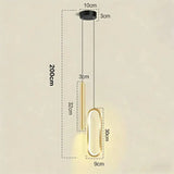Nordic LED Pendant Light Hanging Lamps Interior Lighting Home Bedside Living Room Dining Tables Kitchen Decoration Pendant Lamp