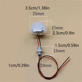 12V LED Makeup Mirror Bulb - 3W DC Round Lamp for Vanity & Dressing Room