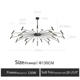 Minimalist G9 LED Ceiling Chandelier Light Fixture (110V-220V) - Modern Interior Decor Pendant Lamp for Living Room, Dining Room & Home