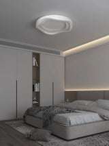 2025 New Modern Simple LED Chandelier For Living Room Bedroom Dining Room Kitchen Ceiling Lamp White Remote Control Lustre Light