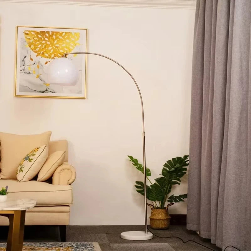 Modern Minimalist Living Room Bedroom Floor Lamp LED Reading Home Decoration Lamp Bed Retractable Cafe Floor Light Mood Lamp LED