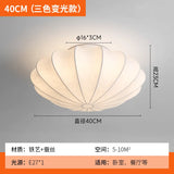Silk Ceiling Lamp Surface Mounted  Downlight Living Dining Room Bedroom