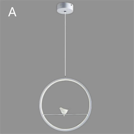 Nordic modern LED pendant lights Vintage loft bird chandeliers bedroom kitchen Dining room home decors Hanging lamp luminaire