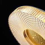 Remote Control LED Ceiling Lamp - Dimmable Nordic Chandelier for Living Room
