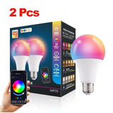 LED Ceiling Lights Round Smart WIFI RGBCW Dimmable TUYA APP Compatible with Alexa Google Home Bedroom Living Room Ambient Lamps