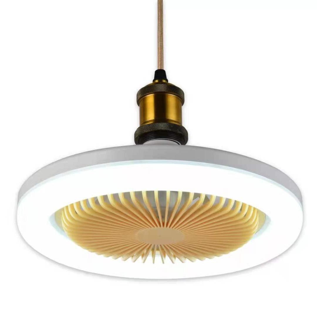 E27 LED Ceiling Fan Light 3-speed Cooling Fan Remote Fan Light 30W Dimmable Ceiling Fan Light Electric Fan Ventilator Light