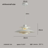 Japanese UFO Pendant Light Fixture Nordic Restaurant Chandelier Danish Design Room Decor Lamp Bedroom Beside Ceiling Lamps