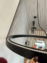 Nordic Lamp Designer Spanish Tassel Circle Chandelier Luxury Pendant Lamp Restaurant Villa Living Room Staircase Home Decor LED