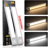 LED Motion Sensor Light Wireless LED Night Light Type C Rechargeable Light Cabinet Wardrobe Lamp Staircase Backlight For Kitchen