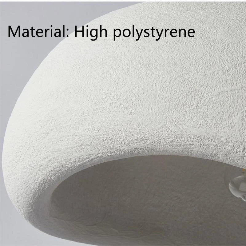 Nordic Wabi Sabi E27 LED Pendant Lights Modern Ceiling Chandelier Lights for Living Room Bedroom Dining Room Loft Hanghing Lamp