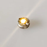 2PCS Miniature Wireless LED Light Modules - Super-Bright Push-Button Single Lamp for DIY Models