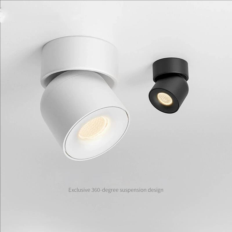7w 10w 15w Living Room Light Fixture Ceiling Lamp for Home Kitchen Indoor 110V220V Dimmable Led Downlight Spot Spotlights Foldable