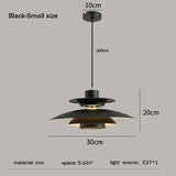 Japanese UFO Pendant Light Fixture Nordic Restaurant Chandelier Danish Design Room Decor Lamp Bedroom Beside Ceiling Lamps