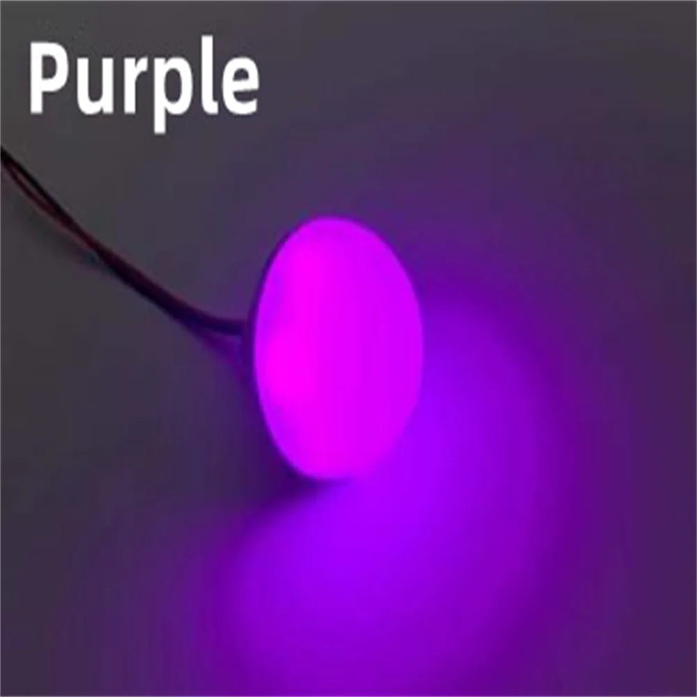 12V LED Makeup Mirror Bulb - 3W DC Round Lamp for Vanity & Dressing Room