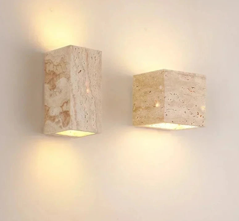 Indoor /outdoor yellow cave stone wall lamp courtyard home designers landscape wall light homestays gardens decoration sconces