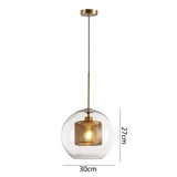 Glass Hanging Lamp Nordic Pendant Lights Dining Kitchen Lighting Fixtures  Bedroom Bedside Pendant Lamp Luminaire