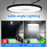 220V UFO LED High Bay Light (100W/150W/200W) - Super Bright IP65 Waterproof Industrial Lighting for Warehouse & Factory