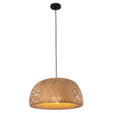 2026 Bamboo Pendant Lamps Hand Knitted Chinese Style Weaving Hanging Lamps 26cm Restaurant Home Decor Lighting Fixtures HOT