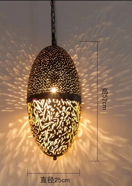 Southeast Asia Moroccan Retro Vintage Industrial Wall Lamp LED E27 Gold Luster's Iron Art Decorative Wall Mounted Restaurant Store