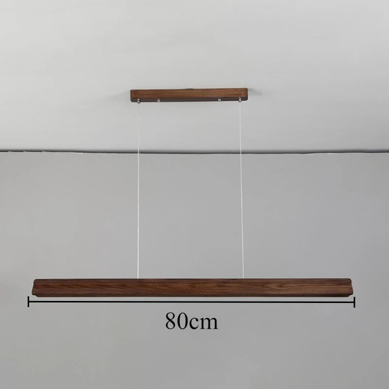 Modern Ceiling Chandeliers Eye Protection Wood Pendant Light Restaurant Study Lights Home DecorationHanging Lighting LED Lamps