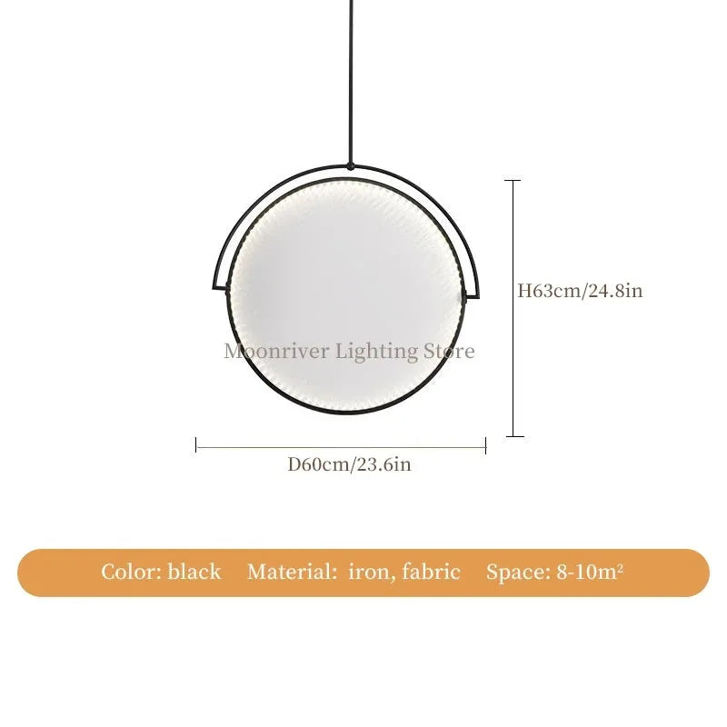 Italian Style Modern LED Pendant Chandelier - Sleek Hanging Ceiling Lamp Fixture for Bar Counter, Shop, Restaurant, Living Room & Home Decor