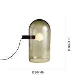 Nordic Designer LED Desk Lamp E27 Home Decors Restaurant Decorative Metallic Luster Bedroom Minimalist Villa Table Light Fixture