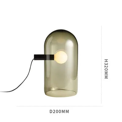 Nordic Designer LED Desk Lamp E27 Home Decors Restaurant Decorative Metallic Luster Bedroom Minimalist Villa Table Light Fixture