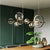 Modern Glass Bubbles Led Pendant Lights for Table Dining Room Kitchen Bar Chandeliers Lamps Home Decor Lusters Lighting Fixture