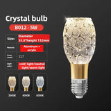 Super Bright LED Crystal Bulb  E27/E14 European Home Light  Dining Room Chandelier warm white cold white 110v 220v 230v 240v