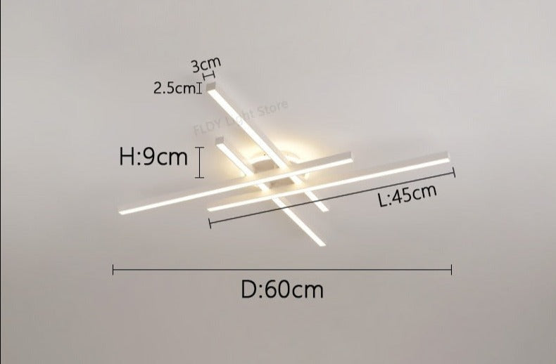 2023 new ceiling lamp Nordic modern LED lamp living room dining room bedroom lights ceiling chandelier