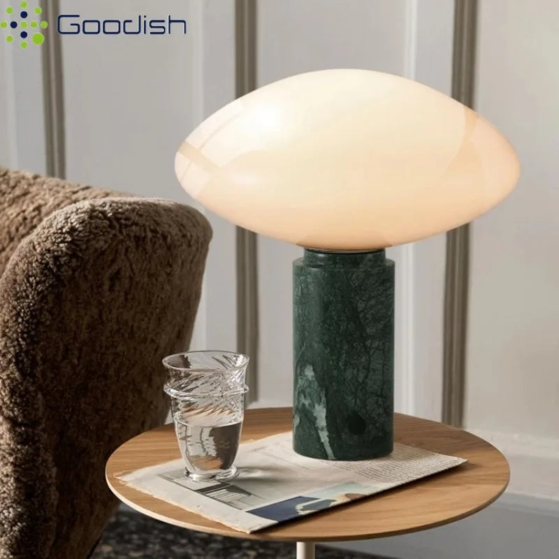 Modern Luxury Nordic Retro Art Creative Lustre Lights Marble Short Hammer LED Floor Lamps for Bedroom Home Decoration Chandelier