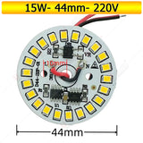 10-Pack AC 220V LED PCB Aluminum Plate - Integrated IC Driverless Light Board