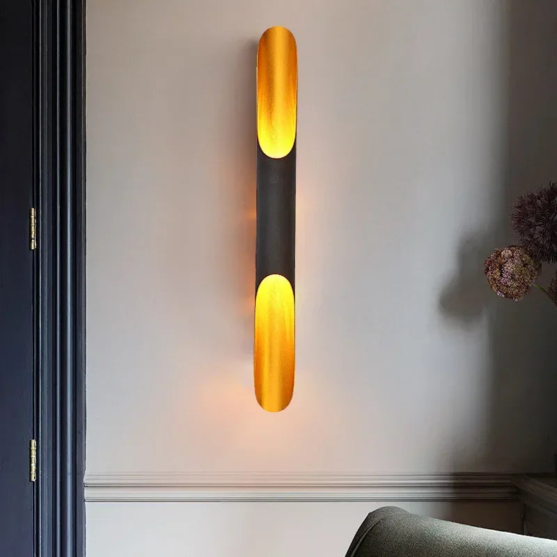 Led Wall Lamp Lights for Living Room Modern Wall Decororation E27 Sconce Long Tube