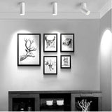 Dimmable Cylinder LED Downlights Surface Mount 7W 12W 15W 18W 24W COB Ceiling Spot Lights AC85~265V Round Lamps indoor Lighting