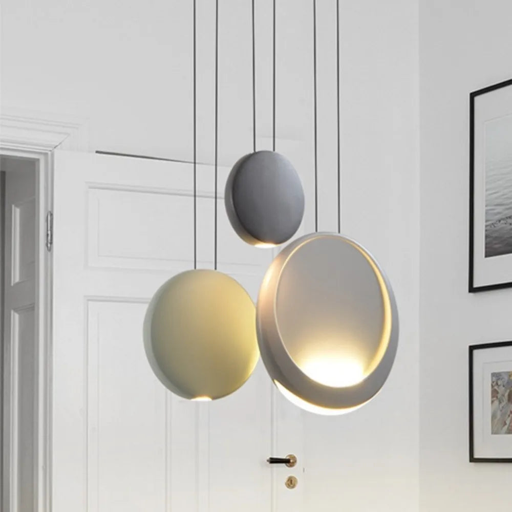 Scandinavian LED Chandelier - Modern Nordic Pendant Lamp for Dining & Kitchen