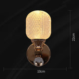 Modern Gold Luxury Minimalist Wall Lamp LED Light Living Room Bedroom Bedside Background Corridor Aisle Indoor Lighting Fixture