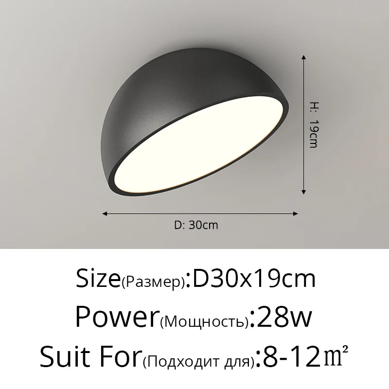 Simple Dimming Round New Modern LED Ceiling Lights Lighting Living Study Room Bedroom Corridor Aisle Flats Stairs Indoor Lamps