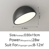 Simple Dimming Round New Modern LED Ceiling Lights Lighting Living Study Room Bedroom Corridor Aisle Flats Stairs Indoor Lamps