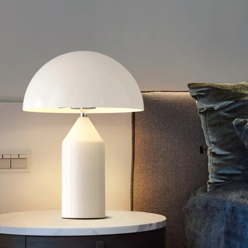 Nordic Creative Designer Mushroom Head Table Lamp  Applicable To Bedroom Decoration Living Room Sofa Bedside Illumination