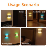 Wireless LED Motion Sensor Night Light - 3-Mode Dimmable Battery Powered Lamp