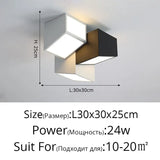 Minimalist living room lamp ceiling lights honeycomb design combination creative art indoor lamps intelligent hall Dinning lamp