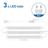 50cm LED Tube Light Bar (T5 15W / T8 25W) - Under Cabinet, Kitchen Wall Lamp & Fluorescent Tube Replacement