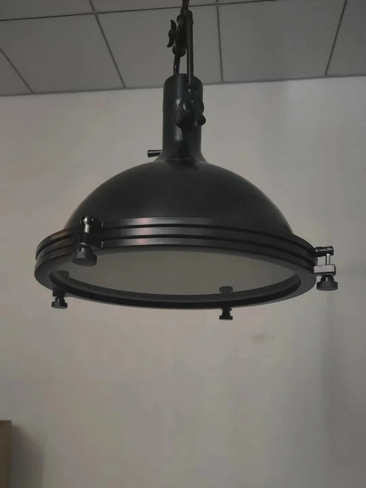2026 American Retro Industrial Home Decor Chandelier Metal Living Room Loft Kitchen Bar Eye Protection Pendant Lighting