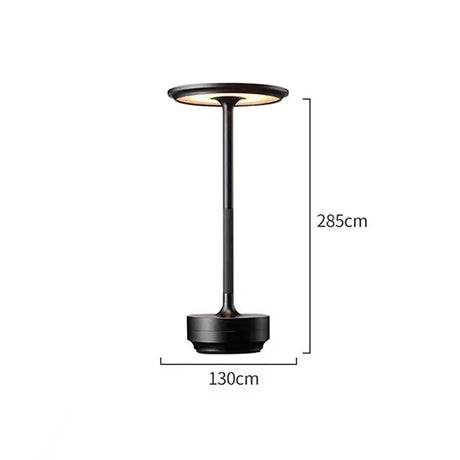 LED Charging Desk Lamp Industrial Style Touch Dimming USB Portable Charging Coffee Shop Bar Vintage Decors Atmosphere Night Light