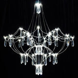 Modern Crystal Led Pendant Lights Living Room Dining Bedroom Hanging Lamp For Ceiling Firefly Lustre Decor Suspension Chandelier
