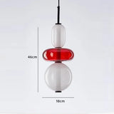 LED Pendant Light Restaurant Candy Glass LED Chandelier Luxury Stair Villa Master Bedroom Ceiling Lamps Home Decor Lamp Designer