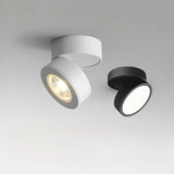 Ultra thin Surface Mounted Rotating Anti Glare Dimmable LED Downlight AC85-290V Ceiling Spotlight Lamp Indoor Lighting